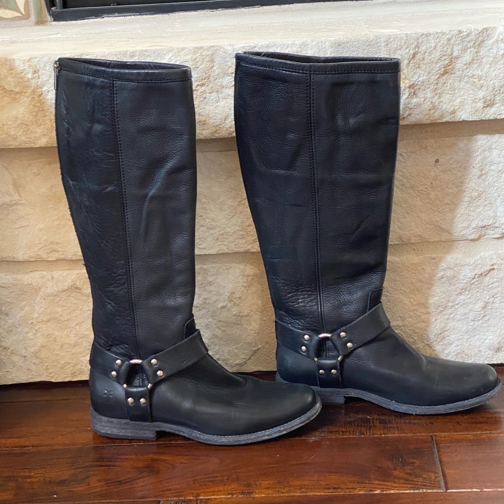 Frye Phillip Harness Tall boots